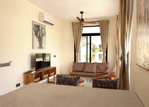 Deluxe Apartment | Living area - Mystique Residence and Resort (Bwejuu)