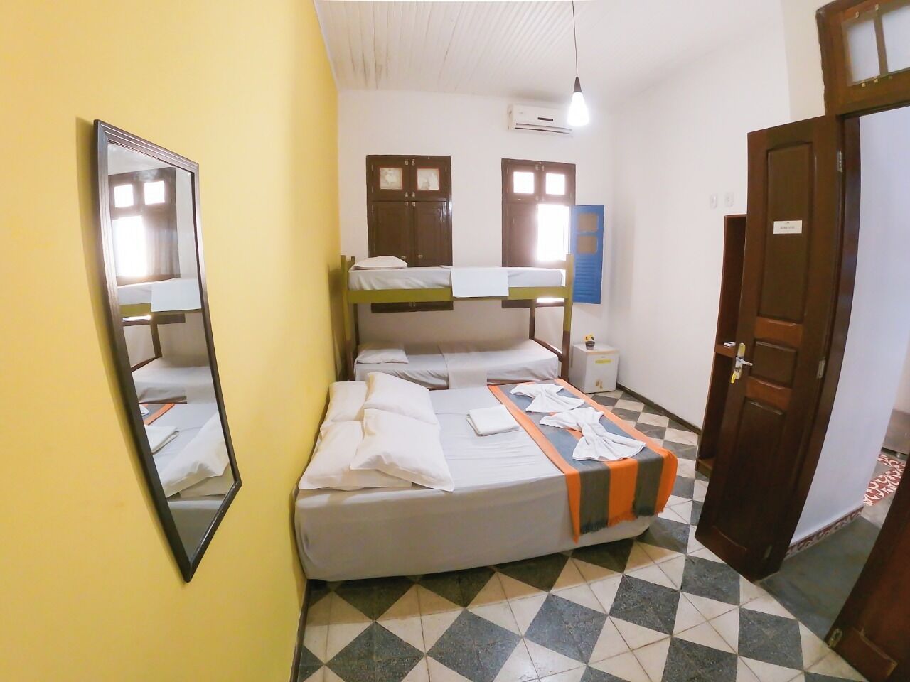 Economy Quadruple Room | Iron/ironing board (on request), free WiFi