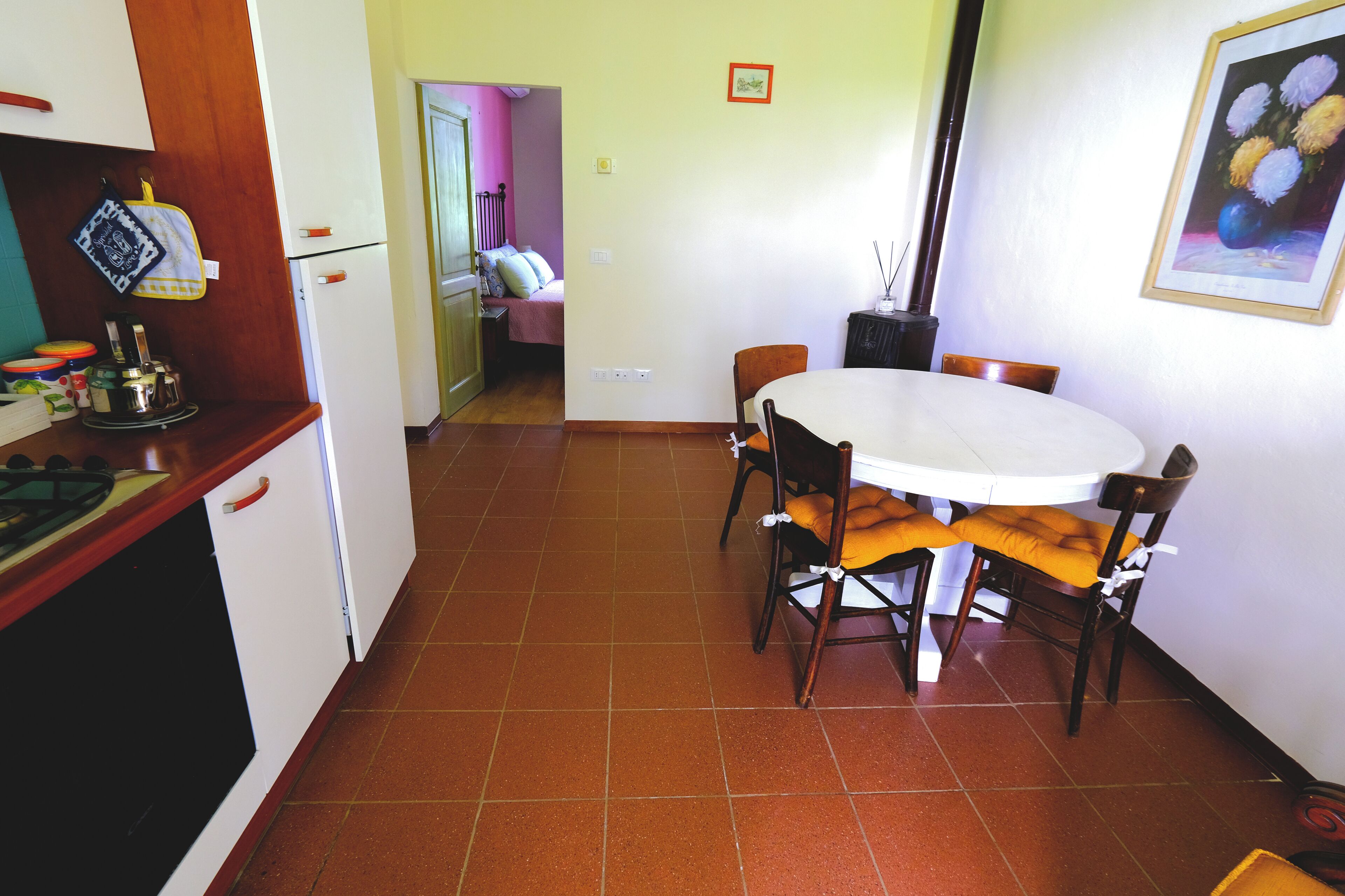 Apartamento clásico, balcón, vistas a la colina | Restauración