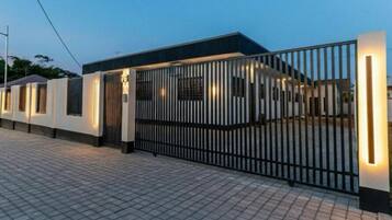 Fassade der Unterkunft