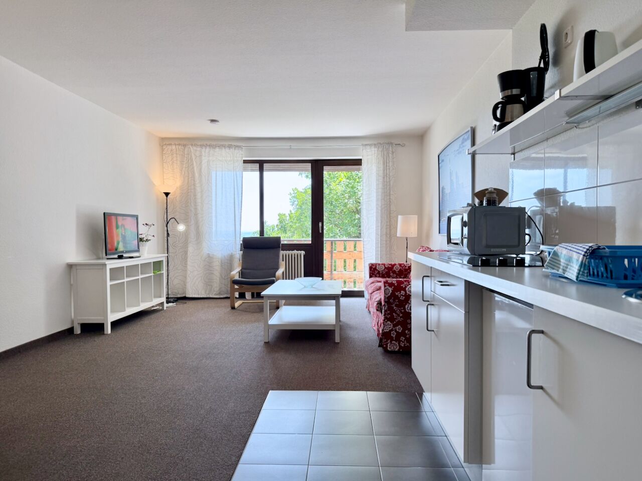 Maisonette Apartment | Wohnbereich