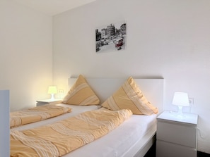 Blackout drapes, iron/ironing board, free WiFi