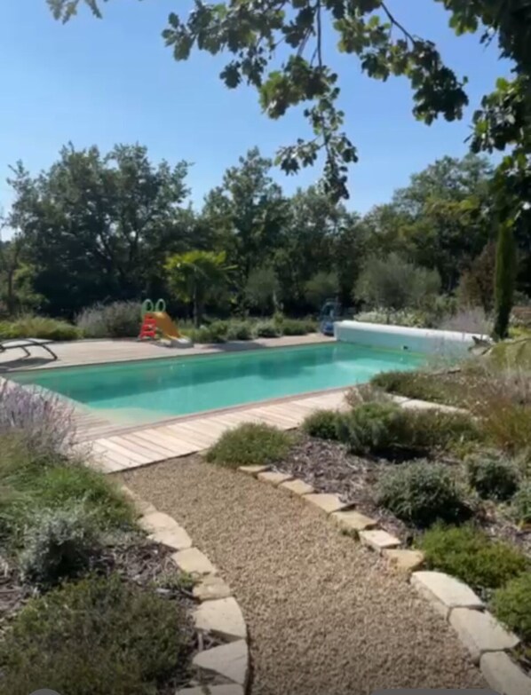 Pool - Comfortable accommodation ideal for relaxing vacations with private heated pool! (Ansouis)