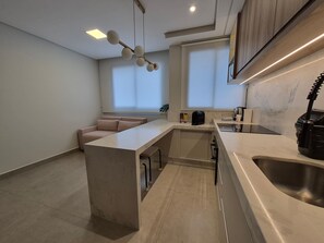 Apartamento básico | Cozinha privada