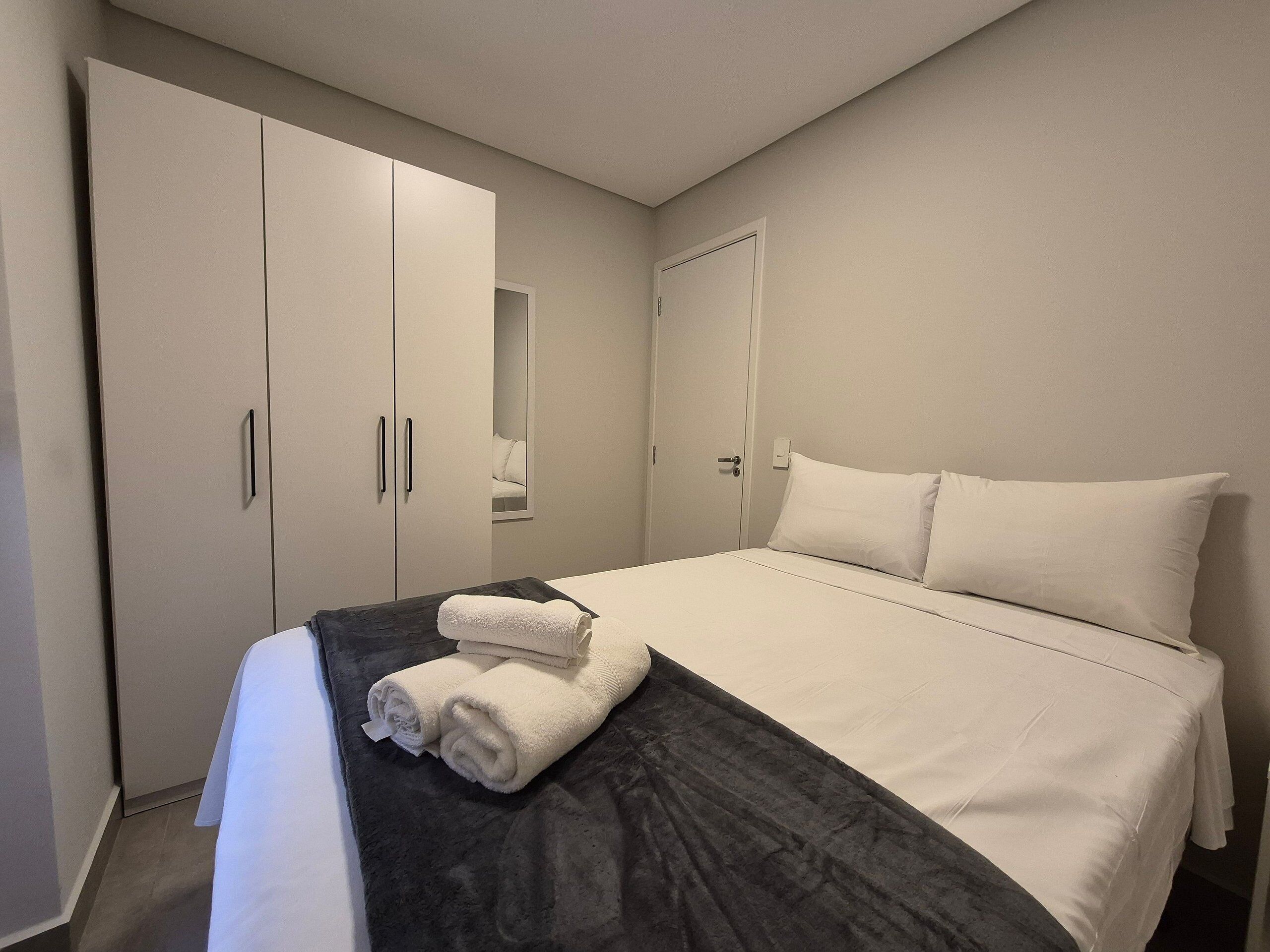 Apartamento básico | 2 quartos, Wi-Fi de cortesia