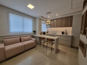 Apartamento básico | Parte interna