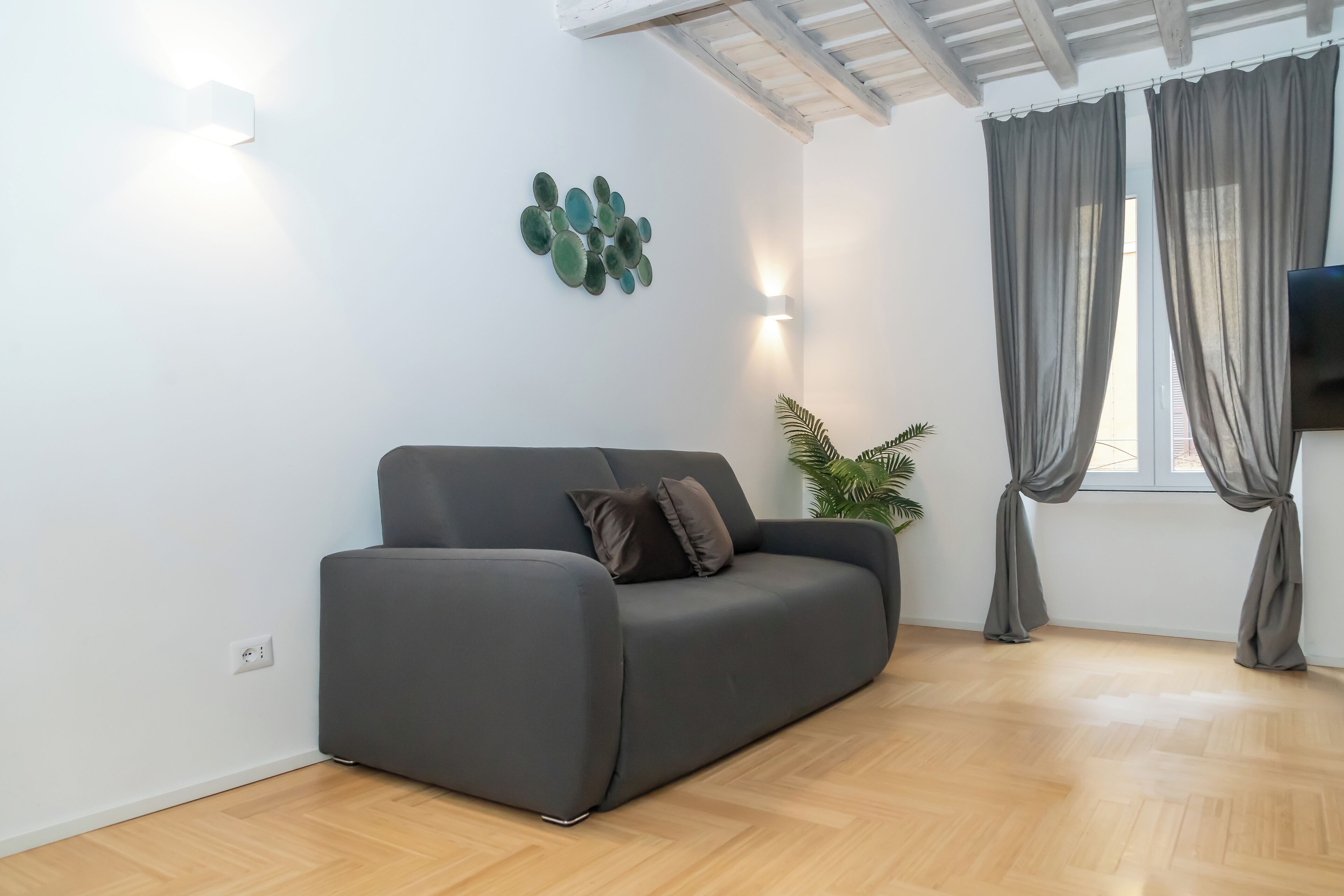 Deluxe-Apartment, Stadtblick | Wohnbereich