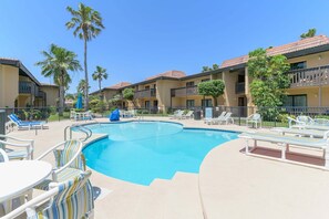 Condo, 1 Bedroom | Pool | A heated pool - Renovated Ground-floor Condo W/ Heated Pools 1 Bedroom Condo (South Padre Island)