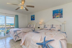 Condo, 1 Bedroom | 1 bedroom, laptop workspace, free WiFi - Tiki 132 - Bright Ocean View 1br Condo W/ Balcony 1 Bedroom Condo (South Padre Island)