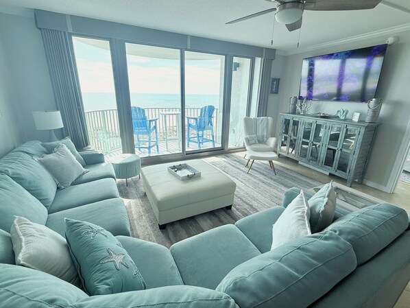 Smart TV - Escape to Salty~Kisses • Gorgeous beachfront views + Boating at Perdido Towers (Pensacola)