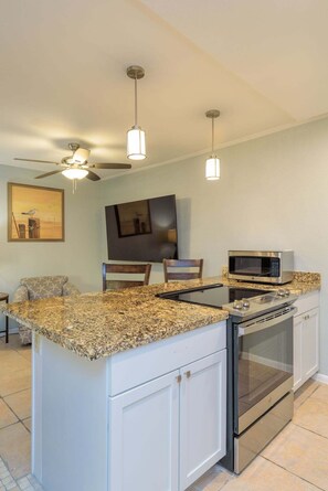 Condo, 1 Bedroom | Private kitchen - Tiki 135 - Spacious 1br Condo Sleeps 4 Near Beach 1 Bedroom Condo (South Padre Island)