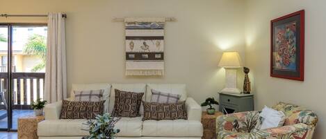 Condo, 1 habitación | Área de sala de estar