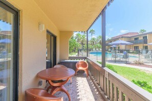 Apartment, 1 Schlafzimmer | Speisen im Freien