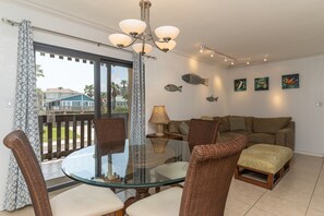 Condo, 1 Bedroom | Living area - Tiki 240 - Beachfront Ocean View Condo Sleeps 5 1 Bedroom Condo (South Padre Island)