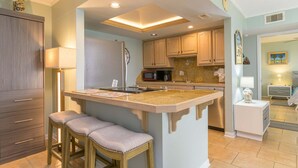 Kondominium, 1 kamar tidur | Dapur pribadi