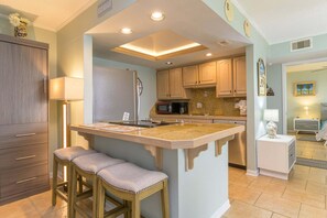 Appartamento, 1 camera da letto | Cucina privata | Frigorifero, forno, macchina per tè/caffè, tostapane