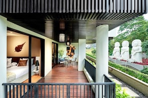 3 bedrooms, iron/ironing board, WiFi, bed sheets - Charming 3-bedroom villa in enchanting Bali with cool AC (Kabupaten Badung)