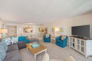 Condo, 2 Bedrooms | Living area - Shoreline Towers 1055 2 Bedroom Condo (Destin)