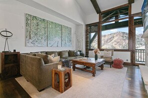 Condo, 4 Bedrooms | Living area - Ski-in/ski-out 4br Deer Valley Retreat 4 Bedroom Condo (Park City)