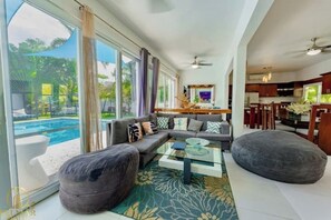 Living area - Sunshine Escape - Perla Marina (Sosua)