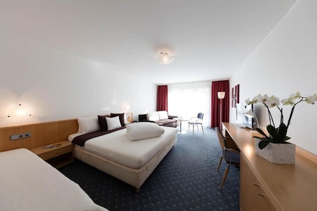 Cortinas blackout, wifi gratis y acceso para silla de ruedas . Hotel Höfli