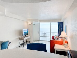 TV - The Wave | Oceanfront 1BR | Direct Ocean Views (Daytona Beach)