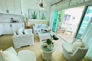 Living area - Victorian Condominium - Cabarete Beach (Cabarete)