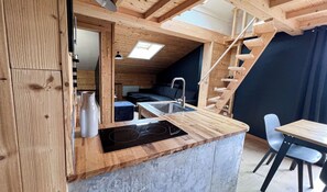 Interior - T2 with pool in Saint-Gervais-les-Bains (Saint-Gervais-les-Bains)