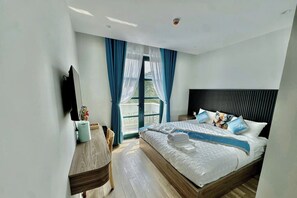 Verdunkelungsvorhänge, schallisolierte Zimmer, kostenloses WLAN