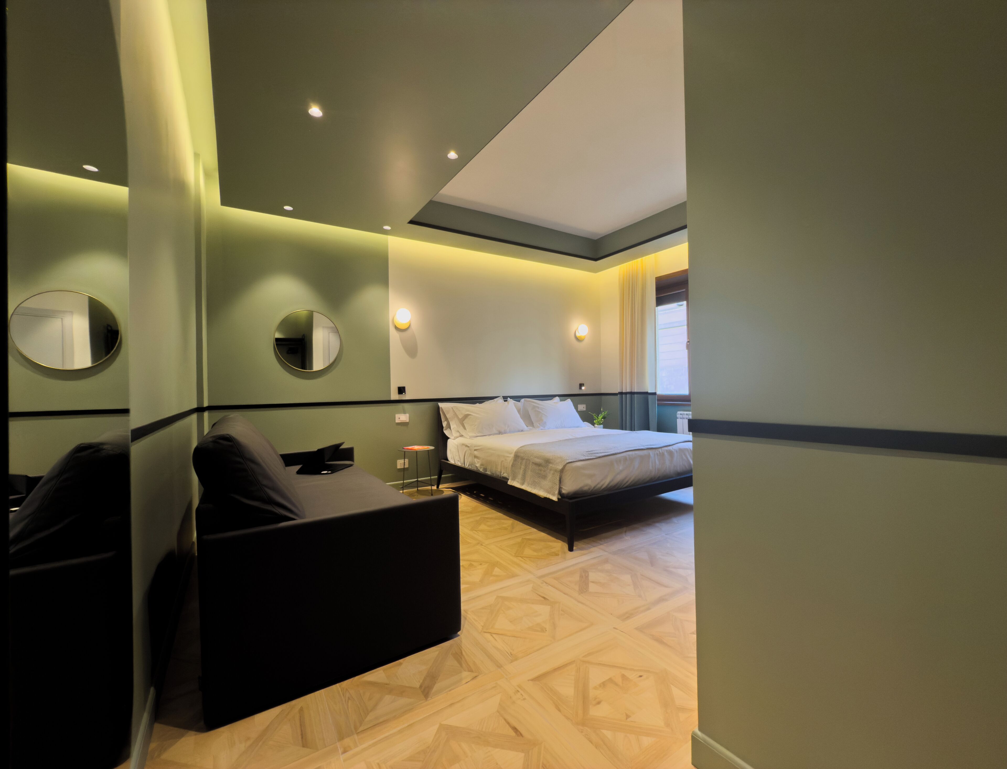 Comfort Quadruple Room, Private Bathroom, City View