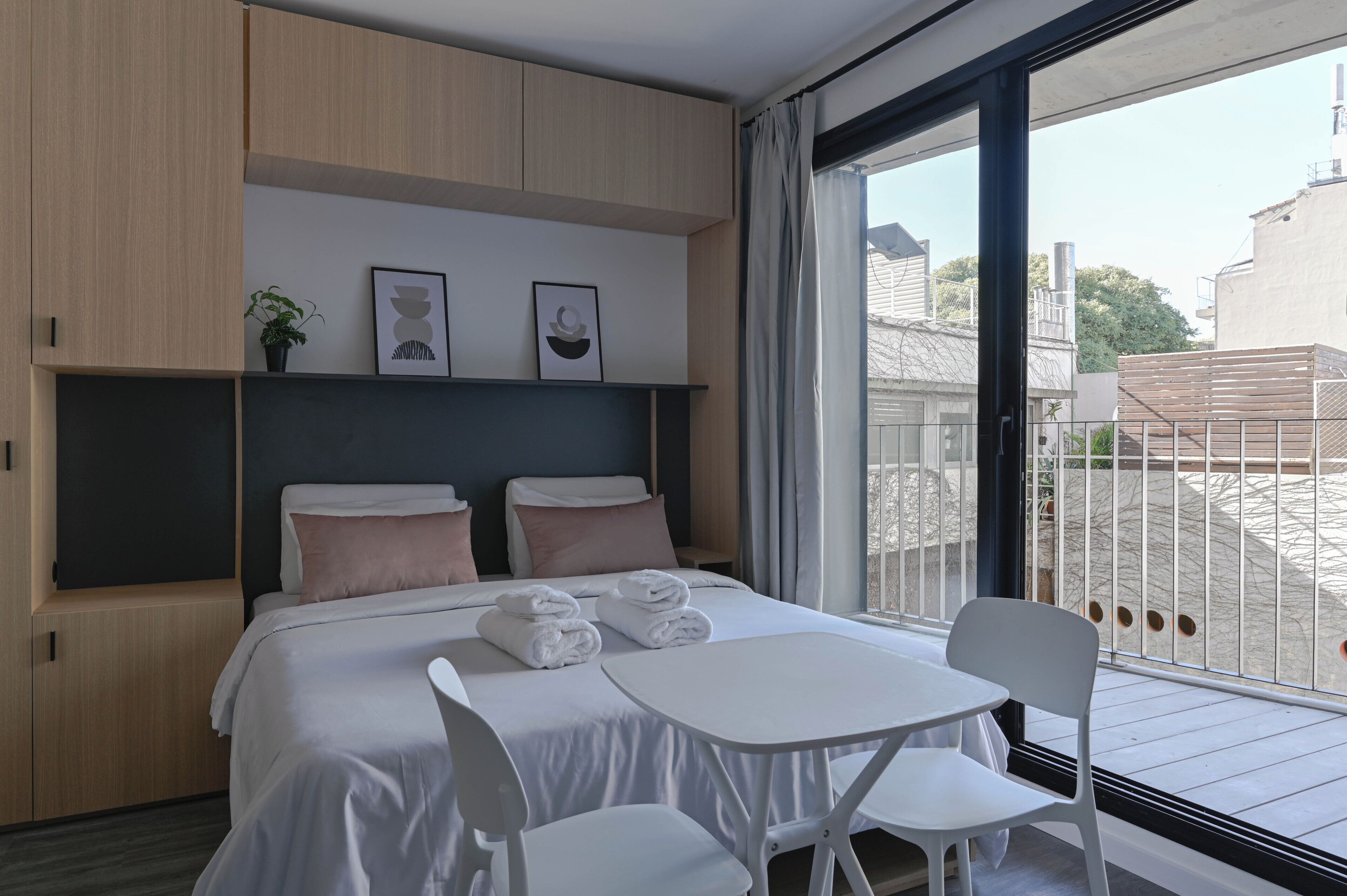 开间, 城市景观 (508) | 办公桌、笔记本电脑工作区、熨斗/熨衣板、免费 WiFi