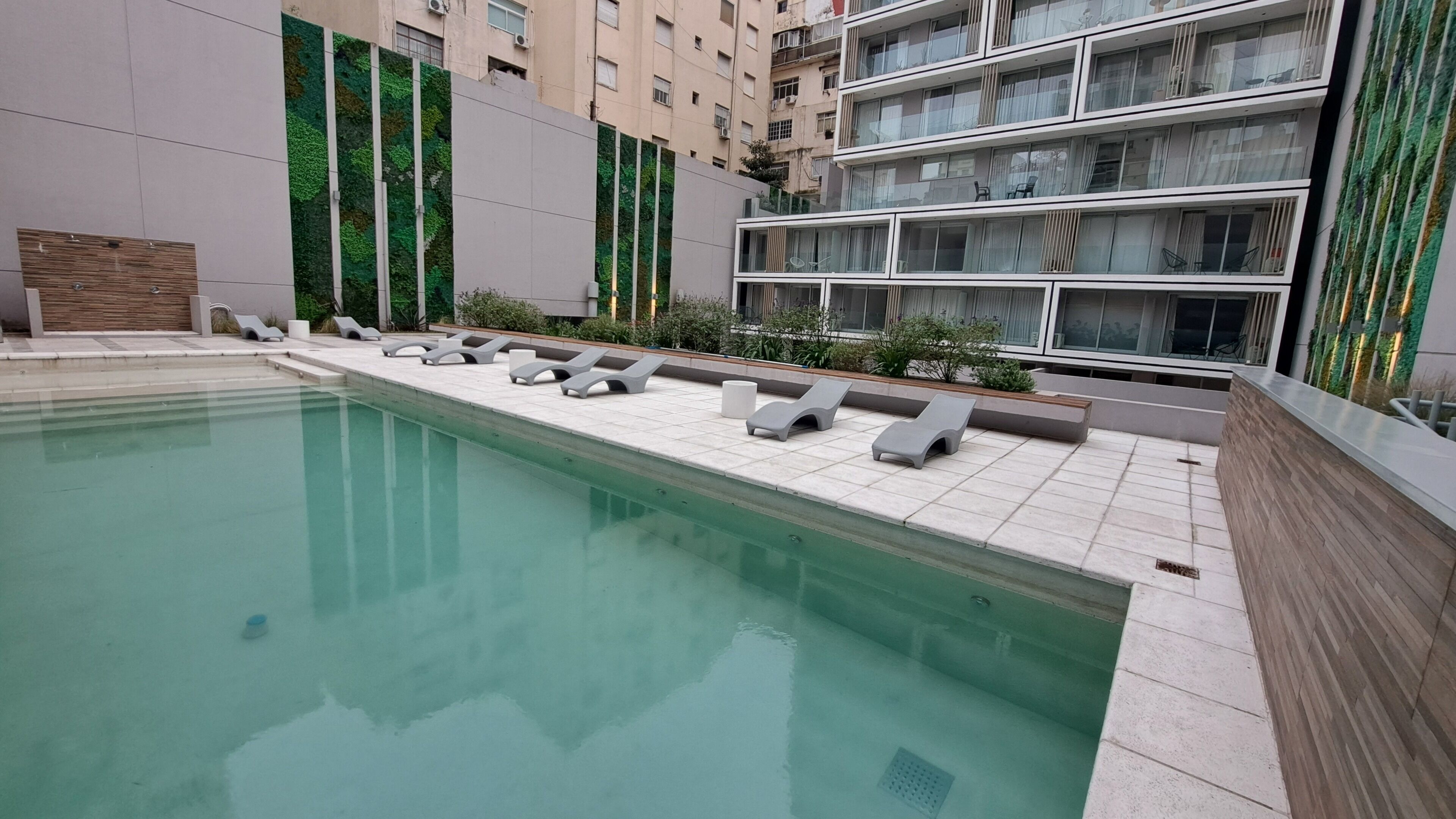 Seasonal outdoor pool