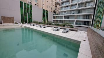 Seasonal outdoor pool