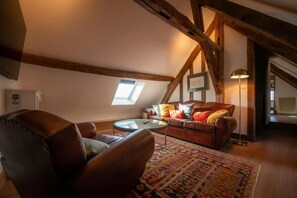 Apartament Deluxe, vistes al jardí | Sala d'estar