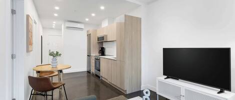 Televisie en een kantoor