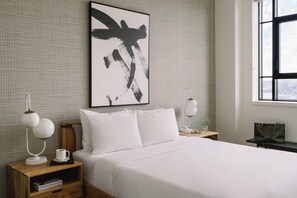1 bedroom, desk, iron/ironing board, travel cot - Hotel Cove-SMA-Q-1BD (Montréal)