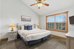 Cabin, Multiple Beds, Patio, Garden View (Blue Sky Lodge) | 2 bedrooms, individually decorated, individually furnished, bed sheets - Blue Sky Lodge For 4 (Reeds Spring)