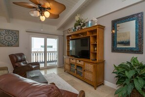 TV - NEW! Tiki 216 - 2BR Condo w/ Balcony Steps from Beach (South Padre Island)