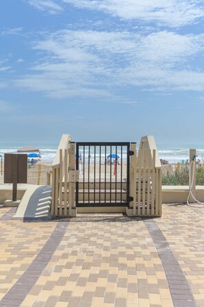 Terrace/patio - NEW! Tiki 158 - Standard 1BR Beach Area Condo (South Padre Island)