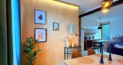 Bright loft-style duplex 6 people Dunkirk