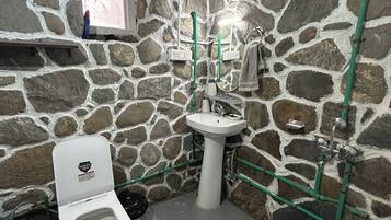 Dusch, tvål och toalettpapper