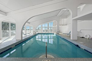 Indoor pool, outdoor pool