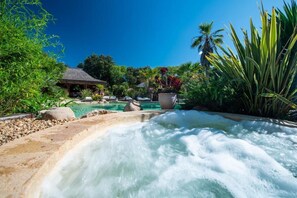 Seasonal outdoor pool