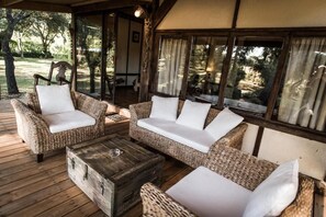 Double Room, Park View | Terrace/patio
