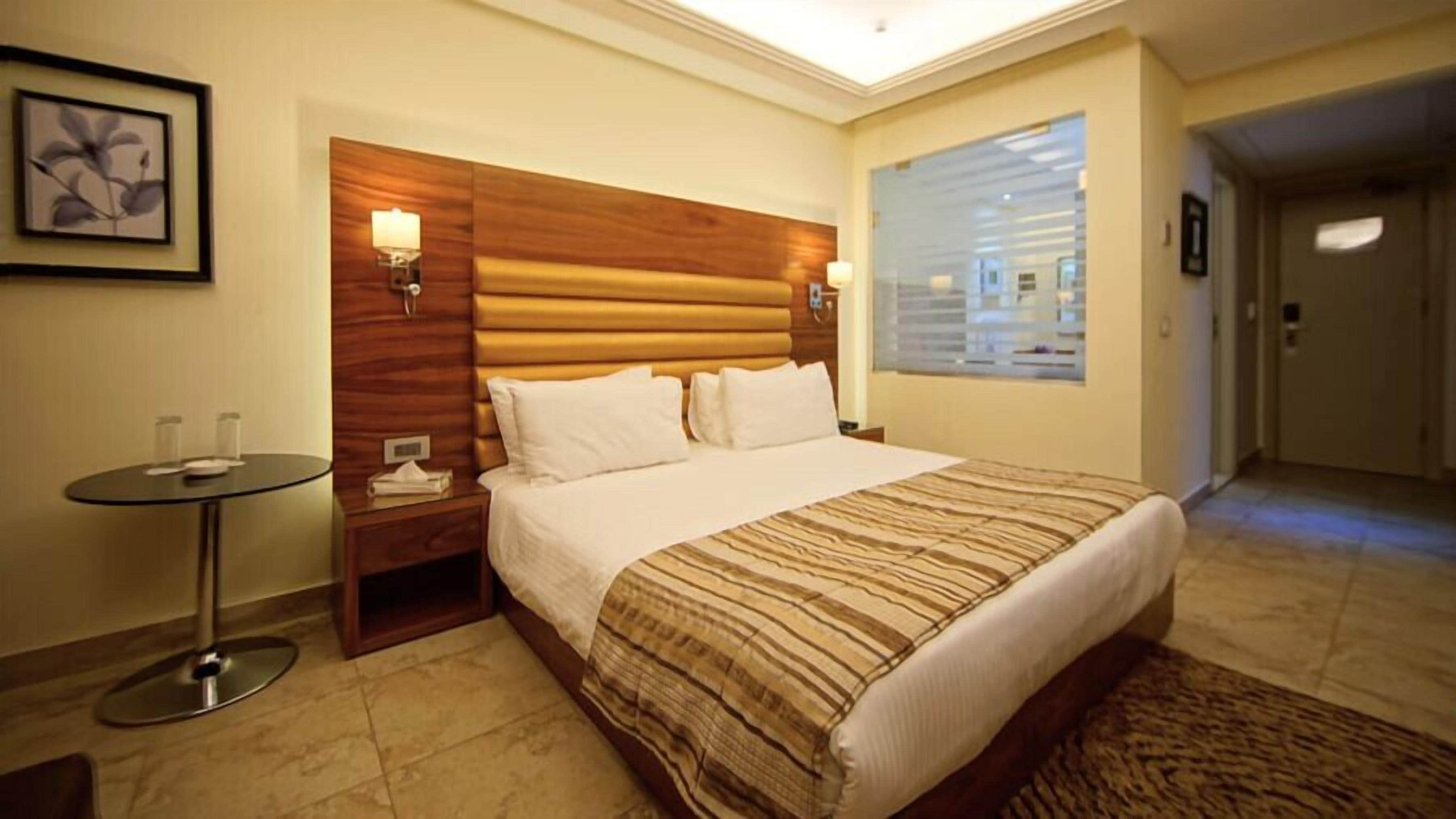 Panoramic Double Room | Egyptian cotton sheets, premium bedding, in-room safe, blackout drapes