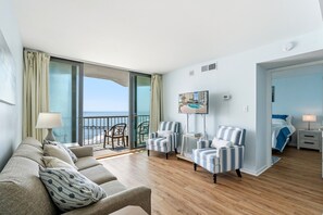 TV - Breaker's Boutique Resort 1857- 2BR/2BA- Pool (Myrtle Beach)