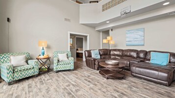 House, Multiple Beds, Patio (Mimosa Mornings) | Living area | Flat-screen TV