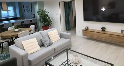 Grand appartement familiale avec Jacuzzi et Sauna