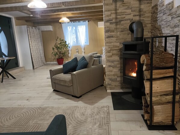 Interior - Large family apartment with Jacuzzi and Sauna (Montreux-Château)