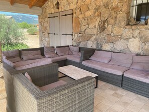 Terrace/patio - Vacation Home Pianottolli South Corsica (Figari)